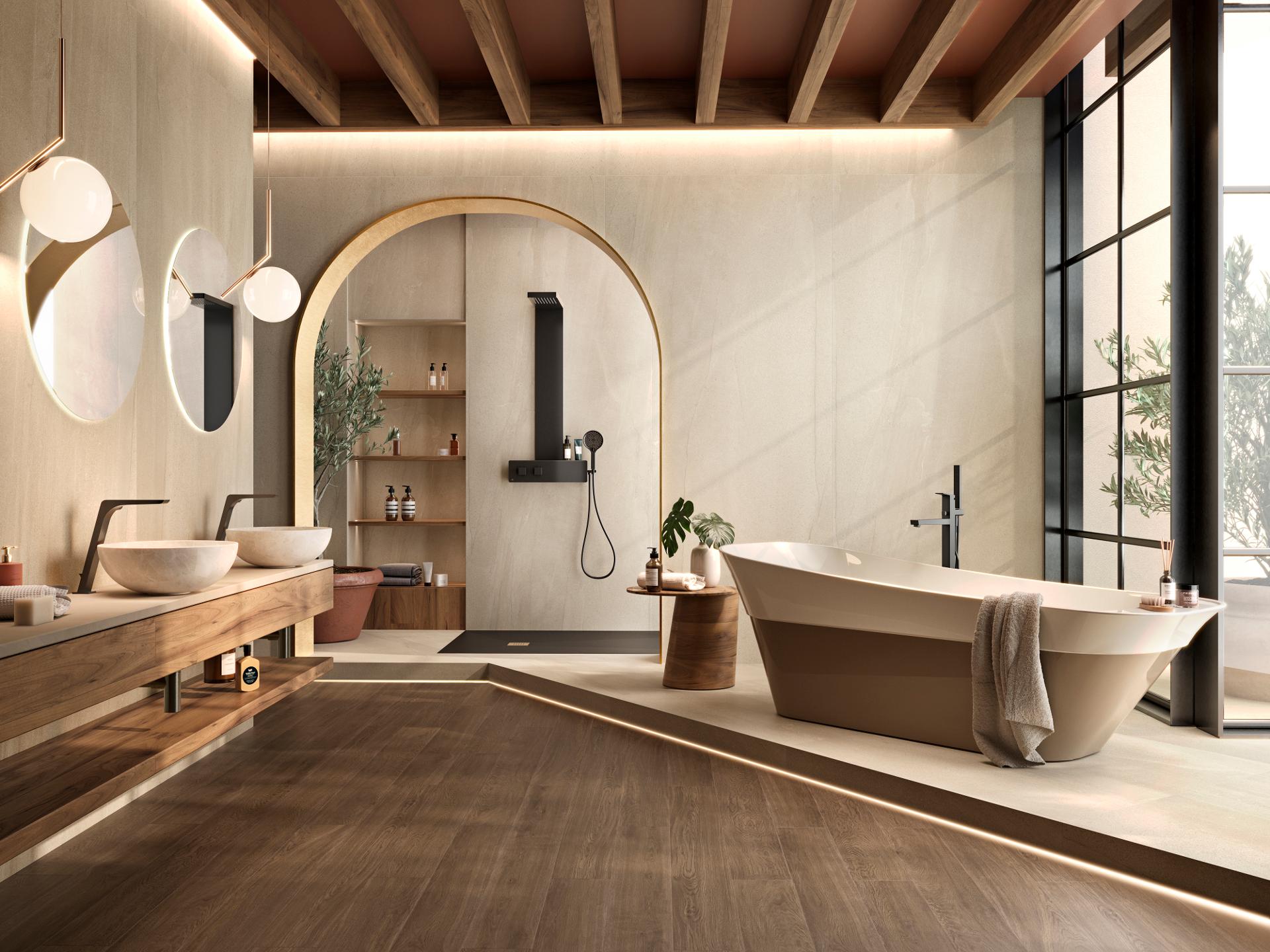 El Baño Moderno - Plato de ducha Classic | Textura pizarra | carga