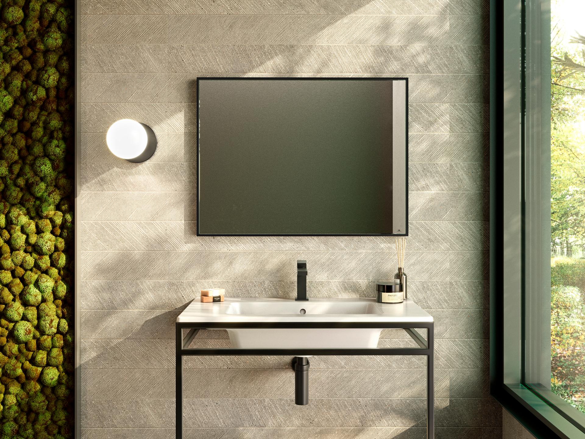 Espejo Square Con Luz/antivaho - Square - PORCELANOSA Grupo