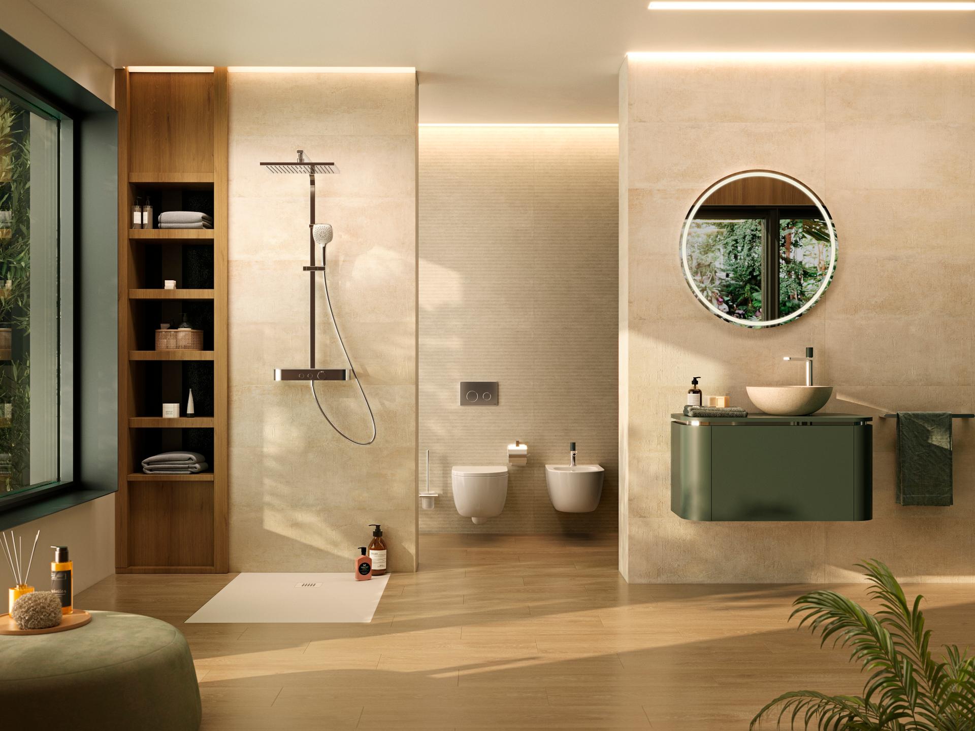 Sistema WC suspendido SMART LINE de Porcelanosa Grupo
